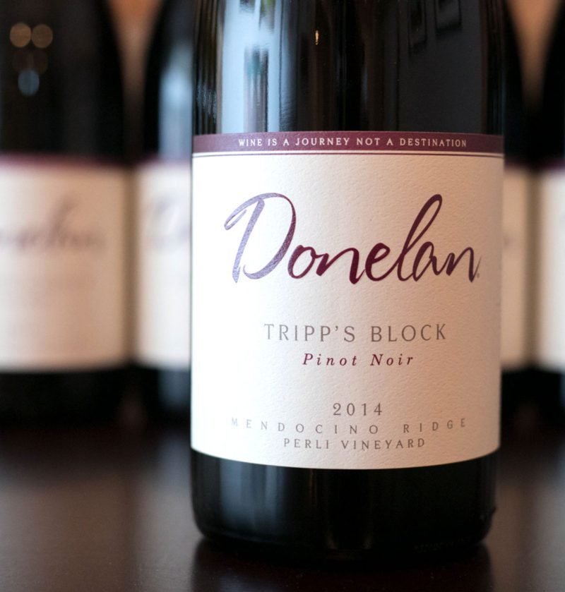 Donelan Wines Tripp's Block Pinot Noir