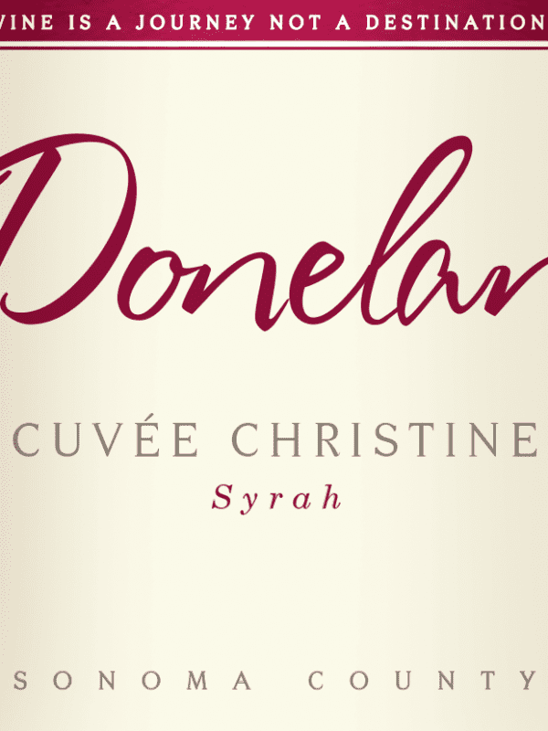 cuvée christine syrah label