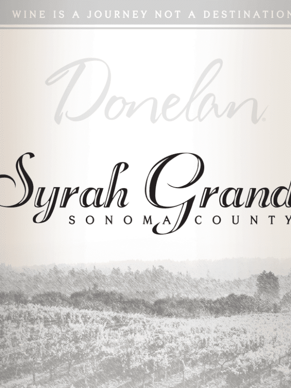 donelan syrah grande label